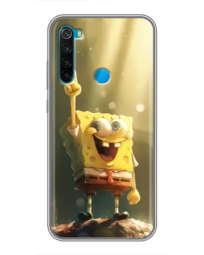 Чехол для Xiaomi Redmi Note 8 с картинкой «Сияющий Спанч Боб» Чехол для Xiaomi Redmi Note 8 с картинкой «Сияющий Спанч Боб»