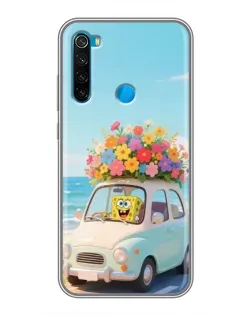 Чехол для Xiaomi Redmi Note 8 с картинкой «Автомобильное путешествие» Чехол для Xiaomi Redmi Note 8 с картинкой «Автомобильное путешествие»