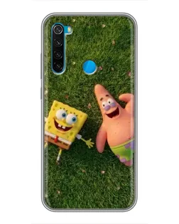 Чехол для Xiaomi Redmi Note 8 с картинкой «Друзья на лужайке» Чехол для Xiaomi Redmi Note 8 с картинкой «Друзья на лужайке»