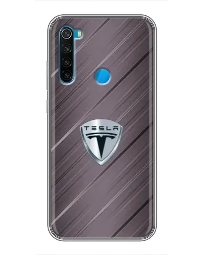 Чохол для Xiaomi Redmi Note 8 з картинкою «Металева текстура Tesla» Чохол для Xiaomi Redmi Note 8 з картинкою «Металева текстура Tesla»