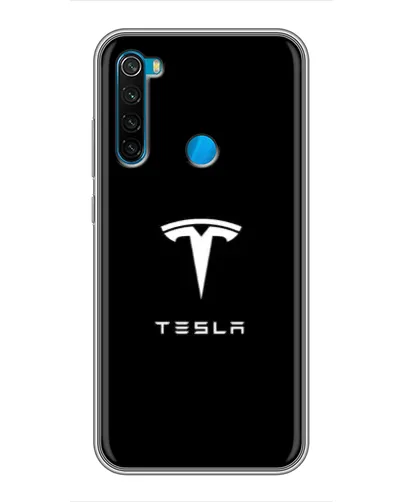 Чохол для Xiaomi Redmi Note 8 з картинкою «Tesla White Logo» Чохол для Xiaomi Redmi Note 8 з картинкою «Tesla White Logo»