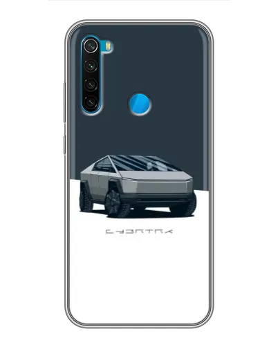 Чохол для Xiaomi Redmi Note 8 з картинкою «Сріблястий Cybertruck Tesla» Чохол для Xiaomi Redmi Note 8 з картинкою «Сріблястий Cybertruck Tesla»