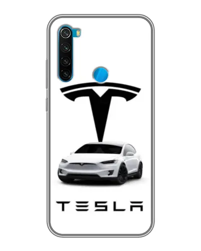 Чохол для Xiaomi Redmi Note 8 з картинкою «Tesla White Style» Чохол для Xiaomi Redmi Note 8 з картинкою «Tesla White Style»