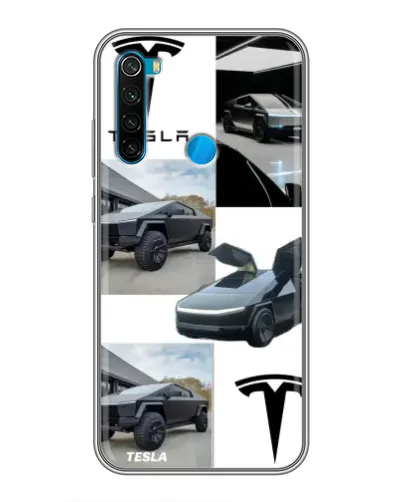 Чохол для Xiaomi Redmi Note 8 з картинкою «Колаж Cybertruck Tesla» Чохол для Xiaomi Redmi Note 8 з картинкою «Колаж Cybertruck Tesla»