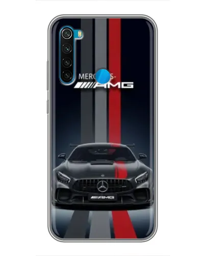 Чохол для Xiaomi Redmi Note 8 з картинкою «Mercedes — білий карбон» Чохол для Xiaomi Redmi Note 8 з картинкою «Mercedes — білий карбон»