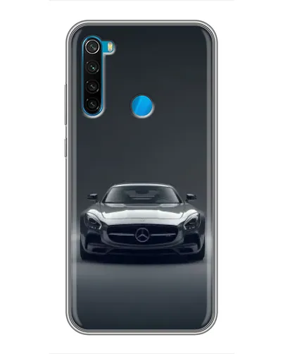 Чохол для Xiaomi Redmi Note 8 з картинкою «Mercedes на чорному» Чохол для Xiaomi Redmi Note 8 з картинкою «Mercedes на чорному»