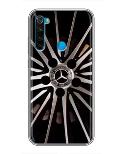 Чехол для Xiaomi Redmi Note 8 с картинкой «Диск Mercedes» Чехол для Xiaomi Redmi Note 8 с картинкой «Диск Mercedes»