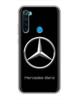 Чехол для Xiaomi Redmi Note 8 с картинкой «Mercedes Silver Logo» Чехол для Xiaomi Redmi Note 8 с картинкой «Mercedes Silver Logo»