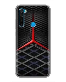 Чехол для Xiaomi Redmi Note 8 с картинкой «Mercedes Carbon Grid» Чехол для Xiaomi Redmi Note 8 с картинкой «Mercedes Carbon Grid»