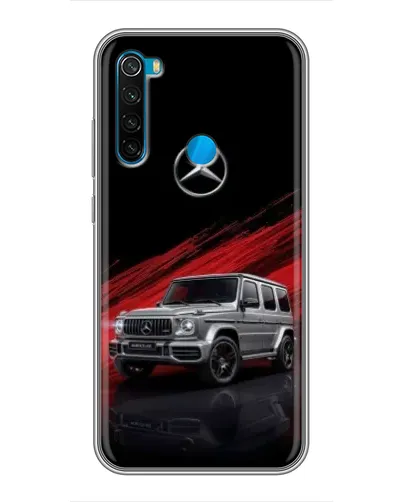Чохол для Xiaomi Redmi Note 8 з картинкою «Mercedes G-Class червоний» Чохол для Xiaomi Redmi Note 8 з картинкою «Mercedes G-Class червоний»