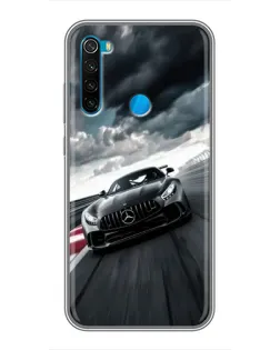 Чехол для Xiaomi Redmi Note 8 с картинкой «Гоночный Mercedes AMG» Чехол для Xiaomi Redmi Note 8 с картинкой «Гоночный Mercedes AMG»