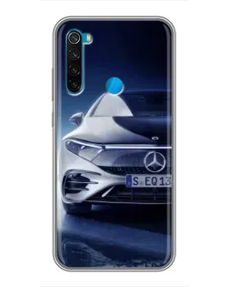 Чехол для Xiaomi Redmi Note 8 с картинкой «Mercedes EQ — будущее» Чехол для Xiaomi Redmi Note 8 с картинкой «Mercedes EQ — будущее»