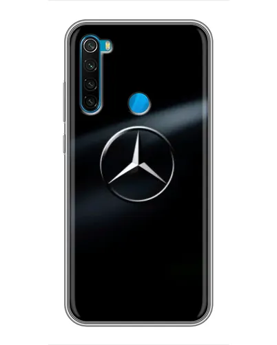 Чохол для Xiaomi Redmi Note 8 з картинкою «Mercedes на металі» Чохол для Xiaomi Redmi Note 8 з картинкою «Mercedes на металі»