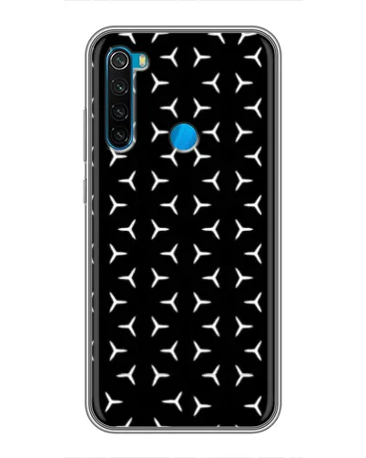 Чехол для Xiaomi Redmi Note 8 с картинкой «Mercedes паттерн звезд» Чехол для Xiaomi Redmi Note 8 с картинкой «Mercedes паттерн звезд»