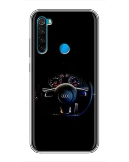 Чохол для Xiaomi Redmi Note 8 з картинкою «Салон Audi — кермо» Чохол для Xiaomi Redmi Note 8 з картинкою «Салон Audi — кермо»