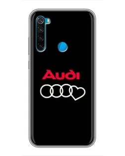 Чохол для Xiaomi Redmi Note 8 з картинкою «Логотип Audi Heart» Чохол для Xiaomi Redmi Note 8 з картинкою «Логотип Audi Heart»