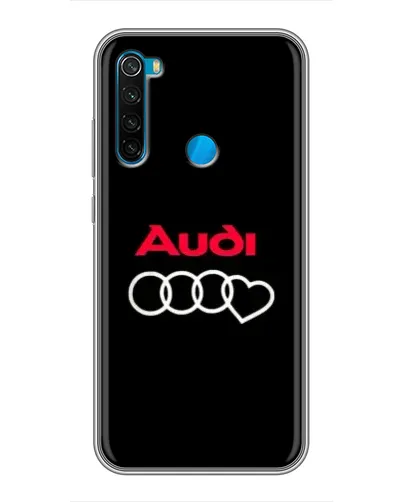 Чохол для Xiaomi Redmi Note 8 з картинкою «Логотип Audi Heart»