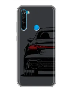 Чохол для Xiaomi Redmi Note 8 з картинкою «Задня частина Audi — арт»