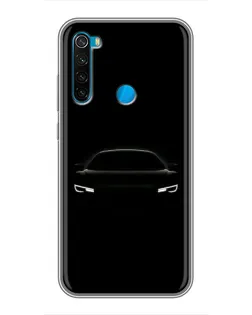 Чохол для Xiaomi Redmi Note 8 з картинкою «Погляд Audi у темряві»
