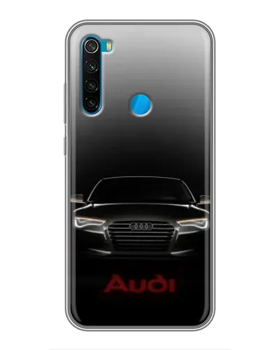 Чохол для Xiaomi Redmi Note 8 з картинкою «Audi — градієнтний контур»