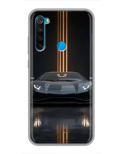 Чохол для Xiaomi Redmi Note 8 з картинкою «Lamborghini золоті лінії» Чохол для Xiaomi Redmi Note 8 з картинкою «Lamborghini золоті лінії»