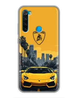 Чохол для Xiaomi Redmi Note 8 з картинкою «Жовтий Lamborghini місто» Чохол для Xiaomi Redmi Note 8 з картинкою «Жовтий Lamborghini місто»