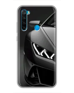 Чохол для Xiaomi Redmi Note 8 з картинкою «Lamborghini фари деталізація» Чохол для Xiaomi Redmi Note 8 з картинкою «Lamborghini фари деталізація»