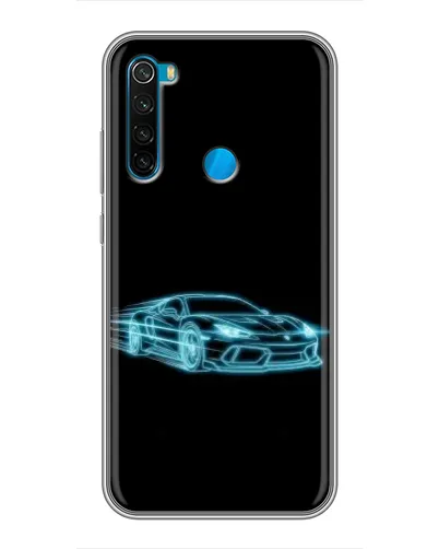 Чохол для Xiaomi Redmi Note 8 з картинкою «Неоновий контур Lamborghini» Чохол для Xiaomi Redmi Note 8 з картинкою «Неоновий контур Lamborghini»