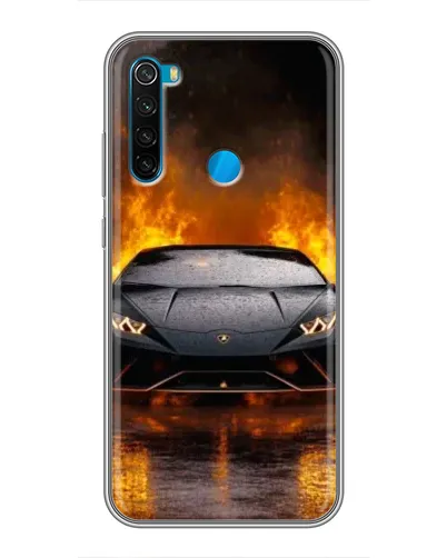 Чохол для Xiaomi Redmi Note 8 з картинкою «Lamborghini у вогні» Чохол для Xiaomi Redmi Note 8 з картинкою «Lamborghini у вогні»