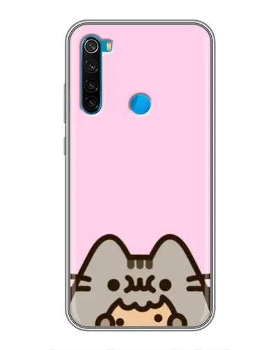 Чохол для Xiaomi Redmi Note 8 з картинкою «Pusheen та печиво» Чохол для Xiaomi Redmi Note 8 з картинкою «Pusheen та печиво»