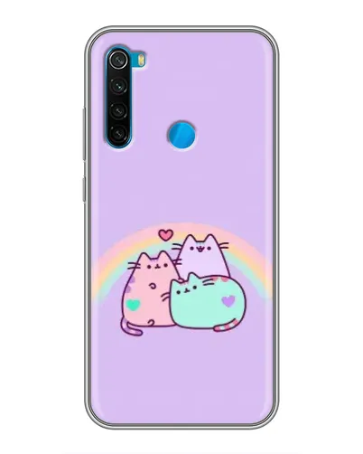 Чохол для Xiaomi Redmi Note 8 з картинкою «Веселкові Пушини» Чохол для Xiaomi Redmi Note 8 з картинкою «Веселкові Пушини»