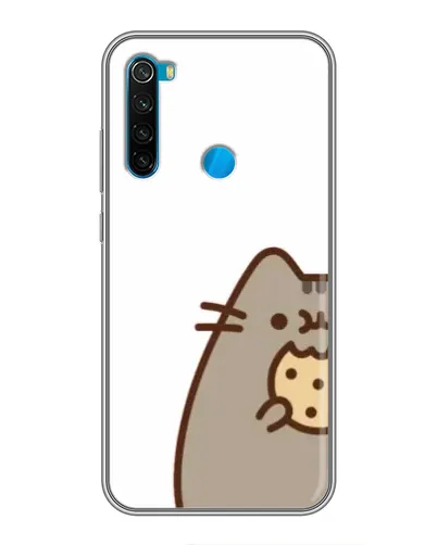 Чохол для Xiaomi Redmi Note 8 з картинкою «Пушин з печивом» Чохол для Xiaomi Redmi Note 8 з картинкою «Пушин з печивом»