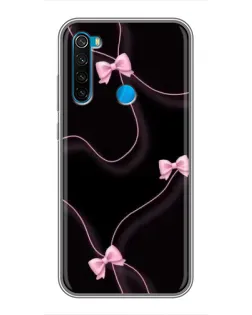 Чохол для Xiaomi Redmi Note 8 з картинкою «Рожеві стрічки»