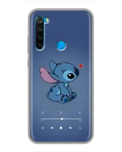Чохол для Xiaomi Redmi Note 8 з картинкою «Музичний Stitch»