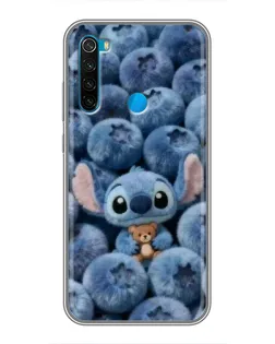Чохол для Xiaomi Redmi Note 8 з картинкою «Стіч та лохина»