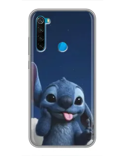 Чохол для Xiaomi Redmi Note 8 з картинкою «Стіч у хмарах»