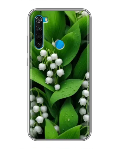 Чохол для Xiaomi Redmi Note 8 з картинкою «Конвалії в зелені»