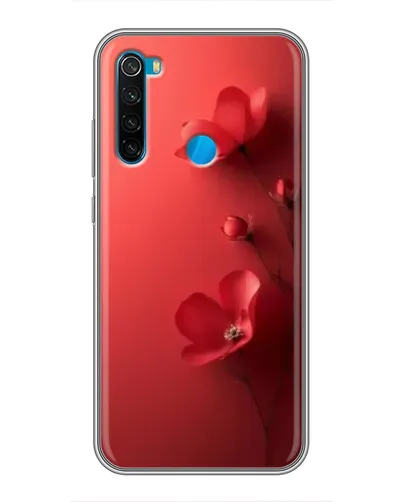 Чохол для Xiaomi Redmi Note 8 з картинкою «Макові суцвіття»