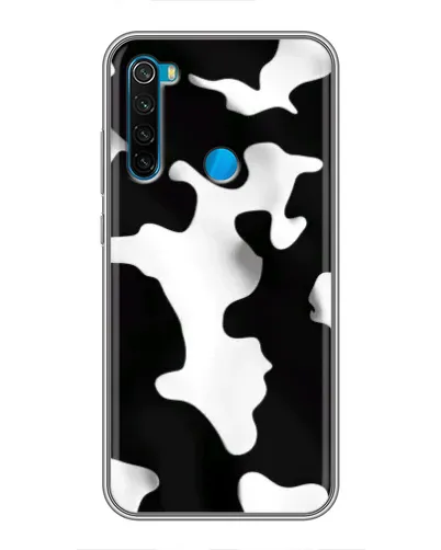 Чехол для Xiaomi Redmi Note 8 с картинкой «Черно-белое пятно»