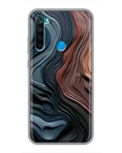 Чехол для Xiaomi Redmi Note 8 с картинкой «Цветные волны каньона» Чехол для Xiaomi Redmi Note 8 с картинкой «Цветные волны каньона»