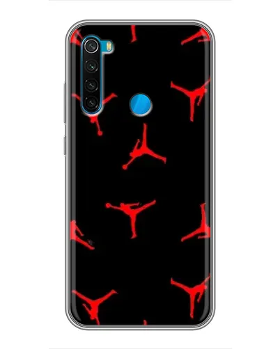 Чехол для Xiaomi Redmi Note 8T с картинкой «Jordan Red Pattern» Чехол для Xiaomi Redmi Note 8T с картинкой «Jordan Red Pattern»