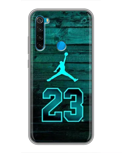 Чехол для Xiaomi Redmi Note 8T с картинкой «Jordan Cyan 23» Чехол для Xiaomi Redmi Note 8T с картинкой «Jordan Cyan 23»