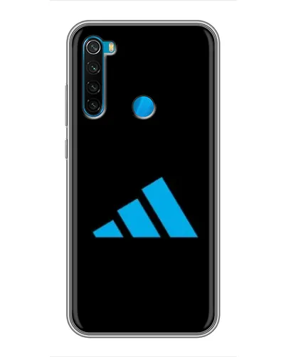 Чехол для Xiaomi Redmi Note 8T с картинкой «Adidas Cyan Logo»