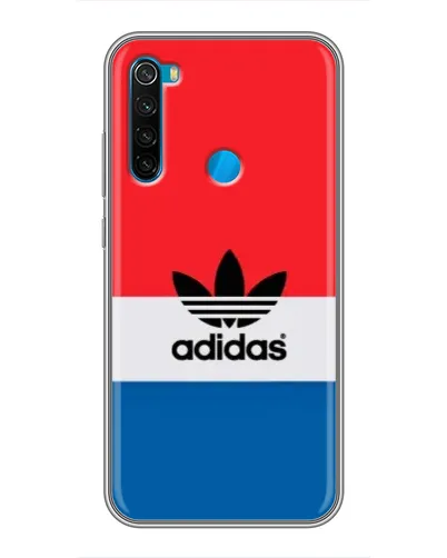 Чехол для Xiaomi Redmi Note 8T с картинкой «Ретро блоки Adidas»