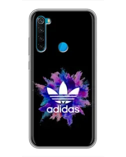 Чехол для Xiaomi Redmi Note 8T с картинкой «Взрыв красок Adidas»