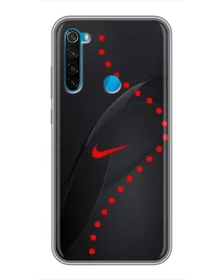 Чехол для Xiaomi Redmi Note 8T с картинкой «Абстрактный дизайн Nike»