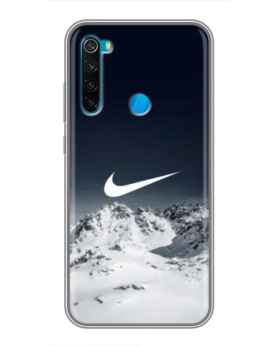 Чехол для Xiaomi Redmi Note 8T с картинкой «Nike — зимние горы» Чехол для Xiaomi Redmi Note 8T с картинкой «Nike — зимние горы»
