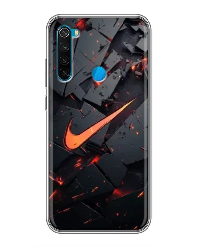 Чехол для Xiaomi Redmi Note 8T с картинкой «Nike — эффект разломов» Чехол для Xiaomi Redmi Note 8T с картинкой «Nike — эффект разломов»