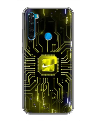 Чехол для Xiaomi Redmi Note 8T с картинкой «Nike — золотая искра» Чехол для Xiaomi Redmi Note 8T с картинкой «Nike — золотая искра»