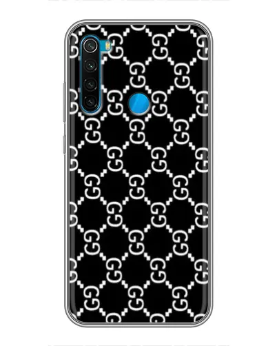Чехол для Xiaomi Redmi Note 8T с картинкой «Gucci — сетчатый паттерн»